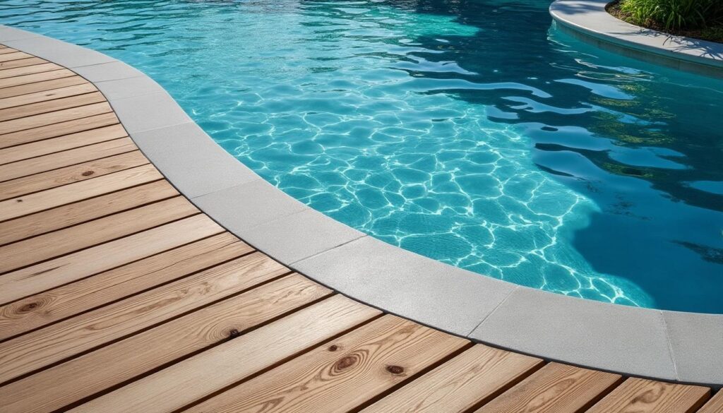 découvrez comment aménager l'espace autour de votre piscine en alliant confort et facilité d'entretien pour un extérieur agréable toute l'année.