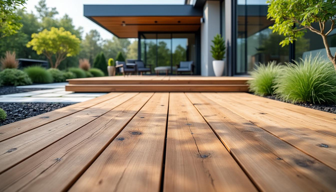 découvrez comment concevoir une terrasse en bois durable et harmonieuse pour sublimer votre aménagement extérieur, alliant esthétisme, confort et respect de l'environnement.