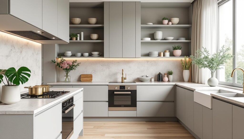 découvrez comment choisir la palette de couleurs idéale pour sublimer une cuisine gris clair avec élégance et modernité en 2026. conseils tendances et inspirations pour un style unique.