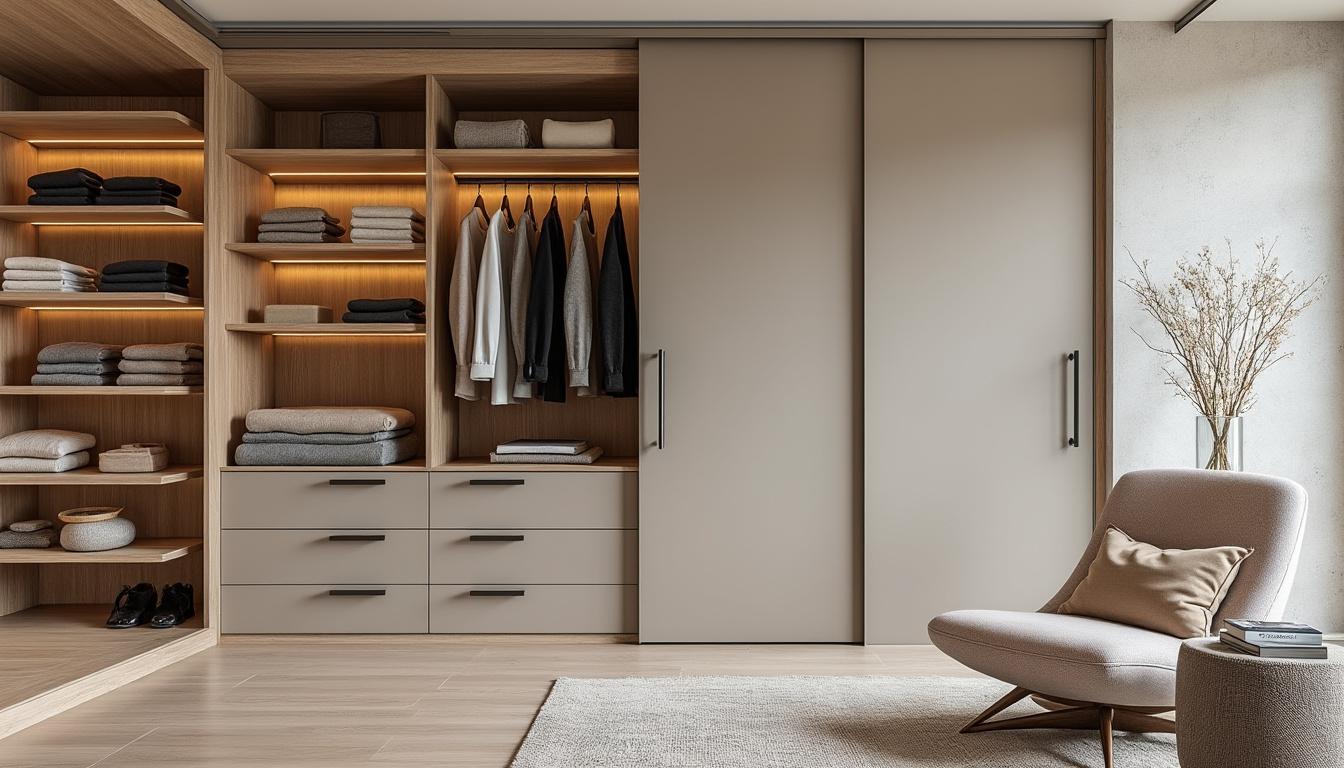 découvrez 30 inspirations pour un dressing sur mesure adapté à votre style et obtenez des estimations de budget pour réaliser votre projet avec élégance et fonctionnalité.