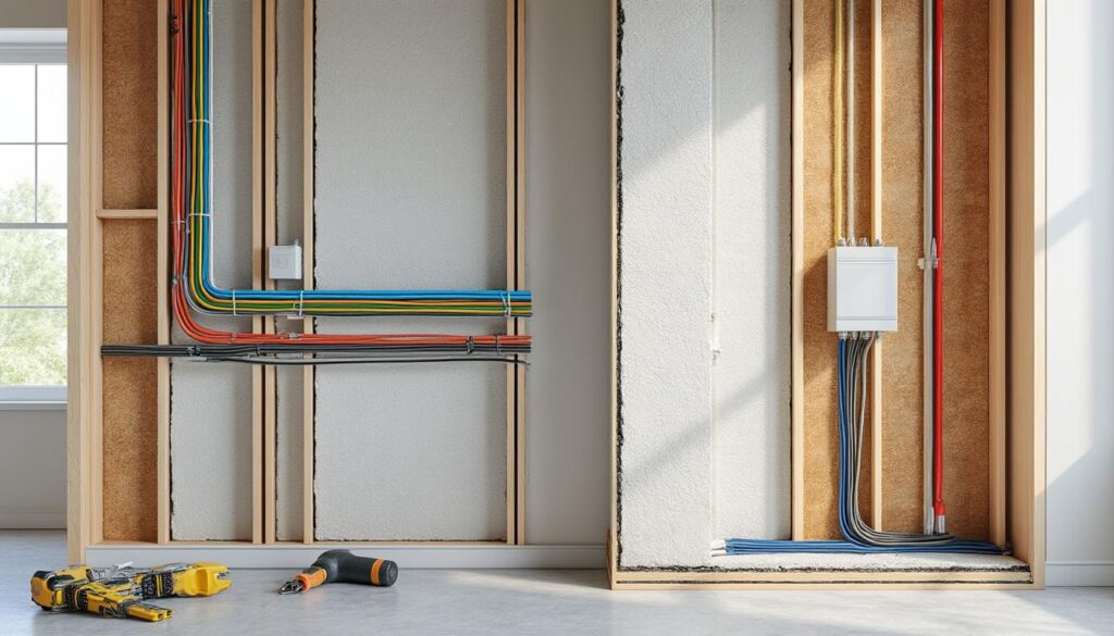 découvrez l'ordre technique essentiel pour vos travaux : réaliser l'électricité avant ou après l'isolation afin d'optimiser sécurité et efficacité.