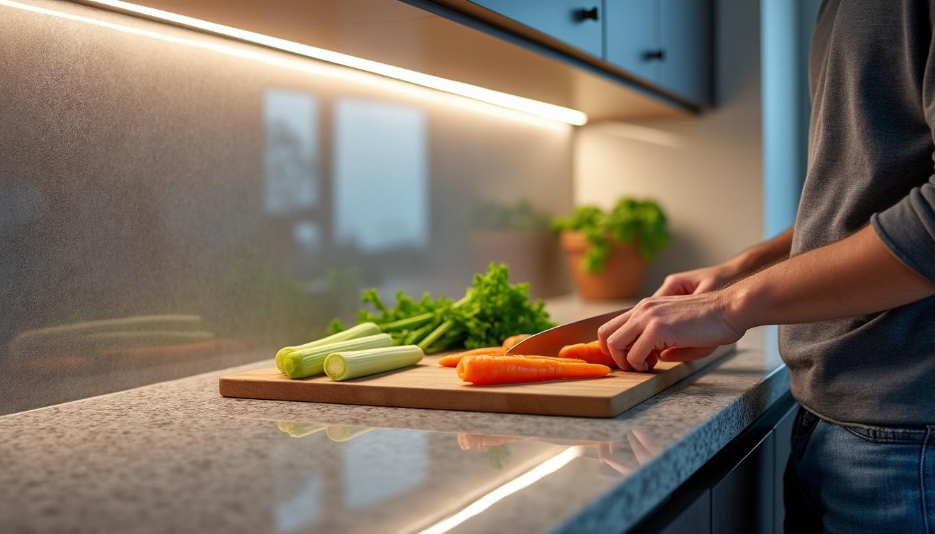 découvrez comment illuminer efficacement votre plan de travail avec nos astuces pratiques, solutions adaptées et guide d'installation détaillé pour un espace lumineux et fonctionnel.