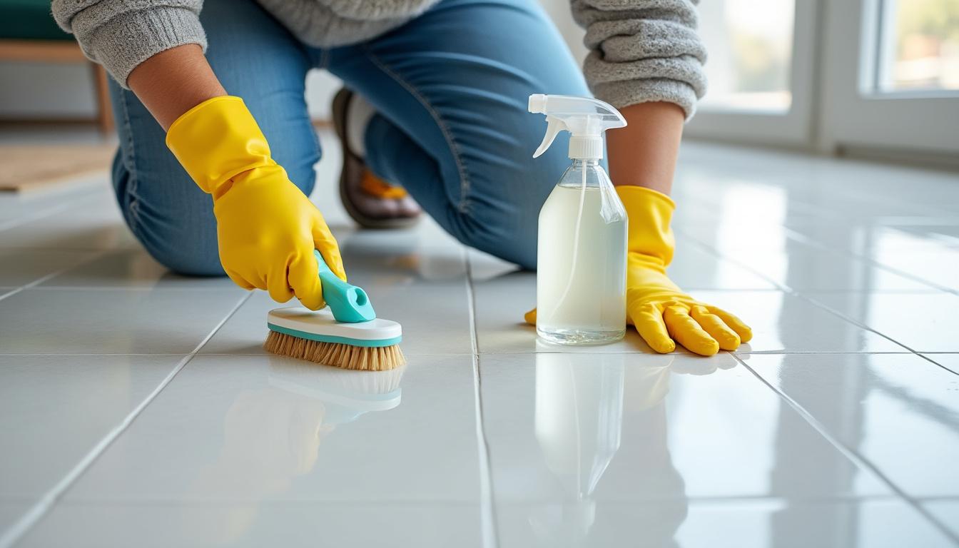 découvrez des techniques efficaces et les produits adaptés pour nettoyer vos joints de carrelage, en fonction du type de joint, pour un résultat impeccable et durable.