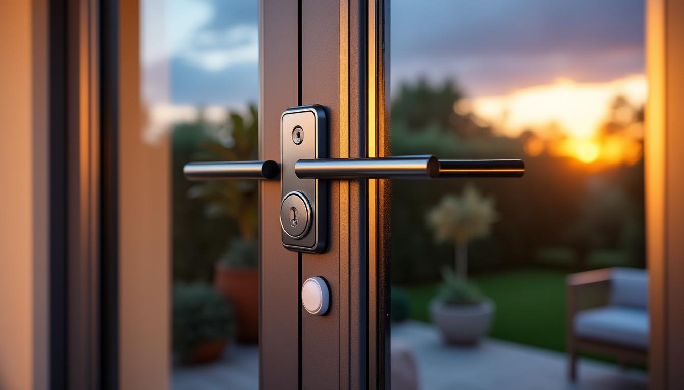 améliorez la protection de votre porte-fenêtre grâce à des verrous performants et des systèmes d'alarme innovants, pour une sécurité optimale et la tranquillité d'esprit.