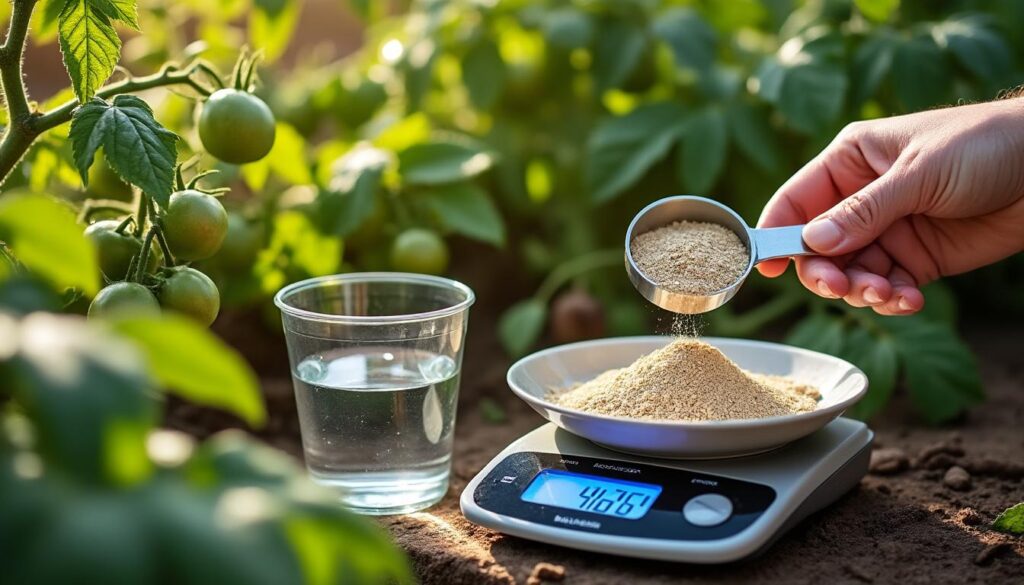 découvrez le dosage précis et le protocole d'application de la bouillie bordelaise pour protéger efficacement vos plants de tomates contre les maladies.