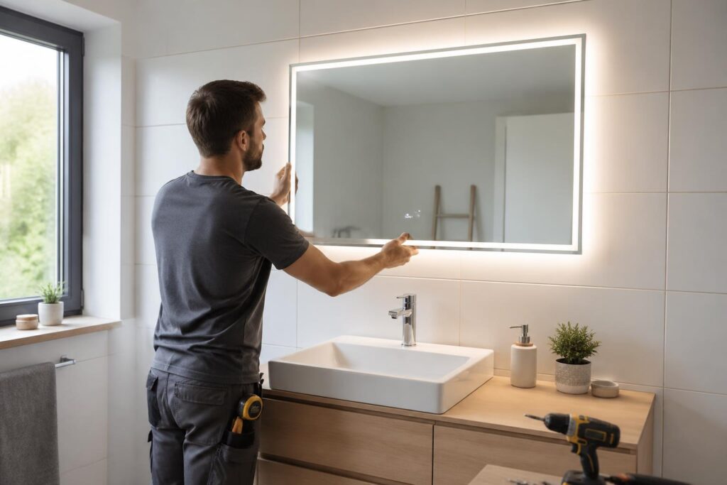 découvrez comment choisir et installer le miroir éclairant idéal pour votre salle de bain, alliant style, fonctionnalité et luminosité optimale.