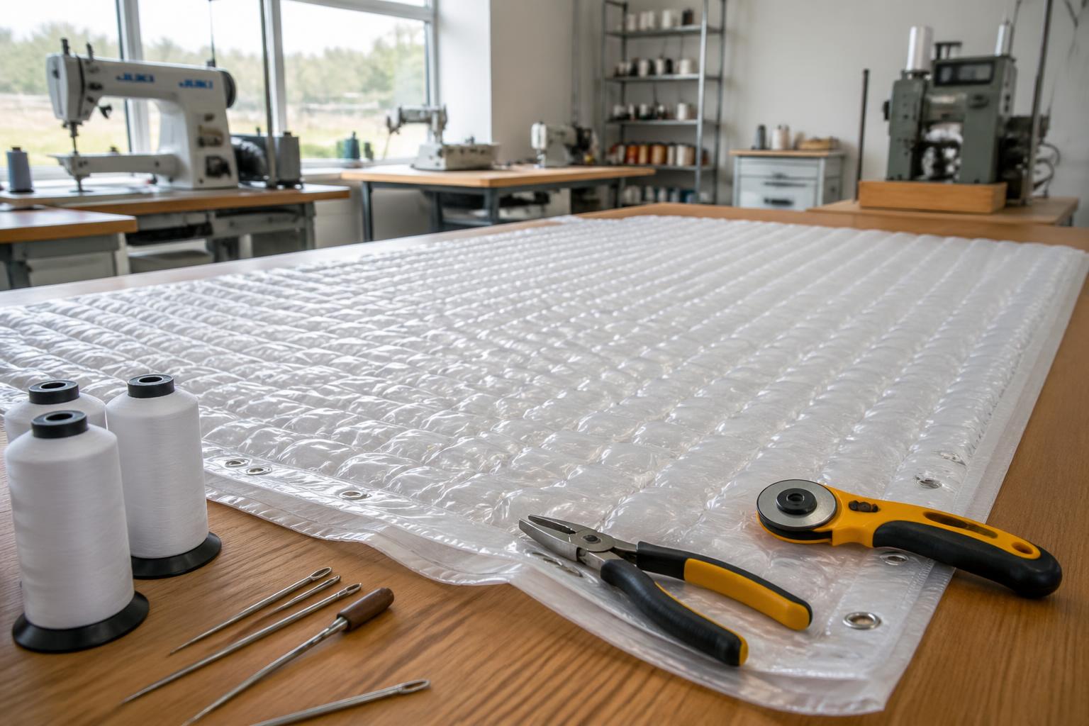 découvrez comment coudre une bâche à bulle grâce à nos conseils sur la technique et le matériel nécessaires pour réparer efficacement sans avoir à la remplacer.