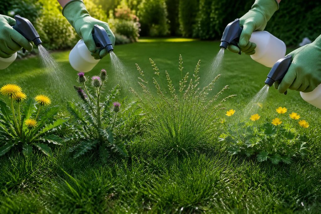 découvrez comment choisir le désherbant sélectif idéal pour votre gazon en fonction du type de mauvaises herbes et de votre pelouse. guide pratique pour un gazon sain et sans mauvaises herbes.