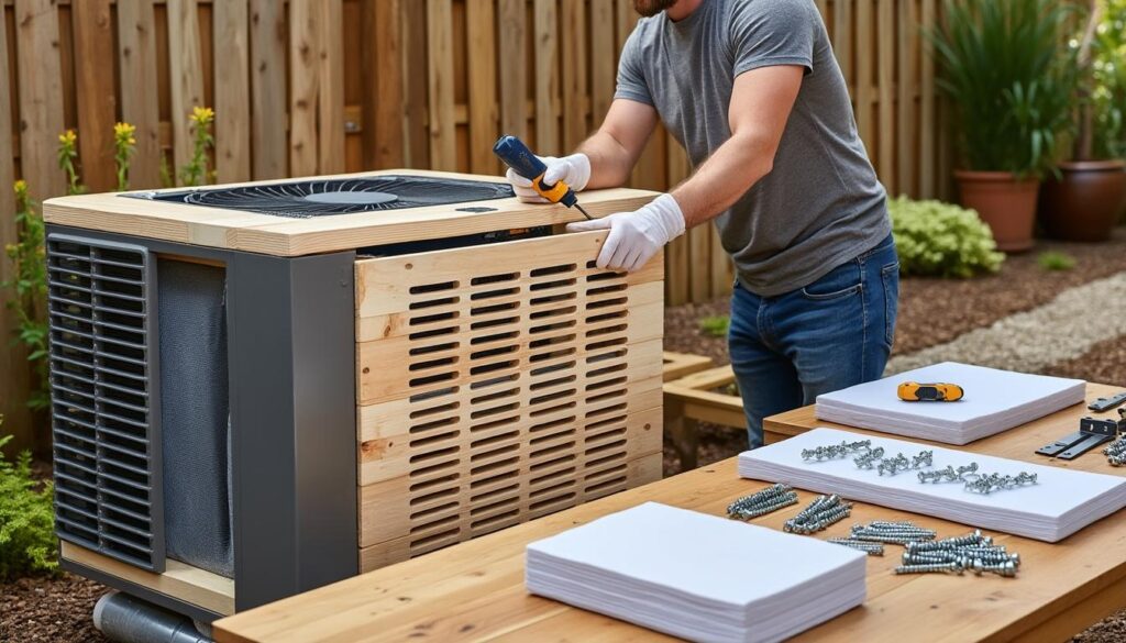 apprenez à fabriquer un cache climatiseur extérieur grâce à notre guide complet : conseils de conception, choix des matériaux et étapes détaillées pour une réalisation réussie.