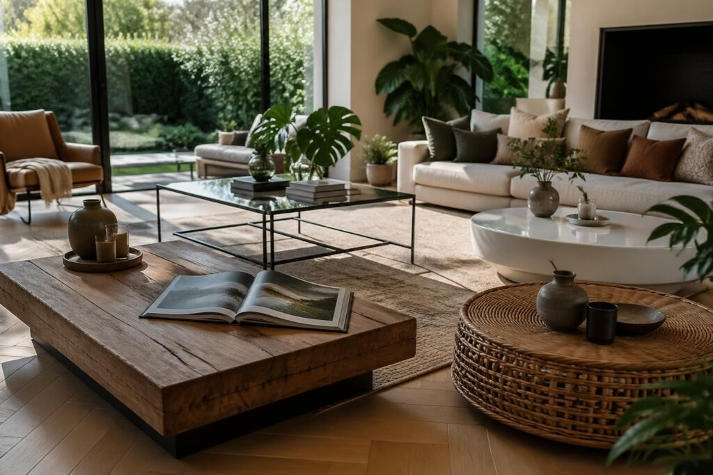 découvrez des inspirations de tables basses pour sublimer votre salon, avec des idées adaptées à tous les budgets et styles.