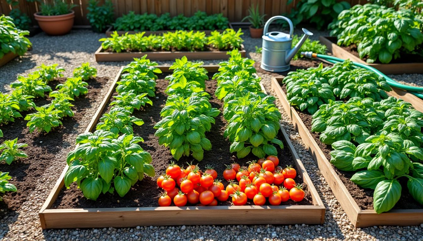 Plan potager rectangulaire : conception optimisée pour maximiser l'espace et les rendements 2 découvrez comment concevoir un plan potager rectangulaire optimisé pour maximiser l'espace et augmenter vos rendements de manière efficace et écologique.