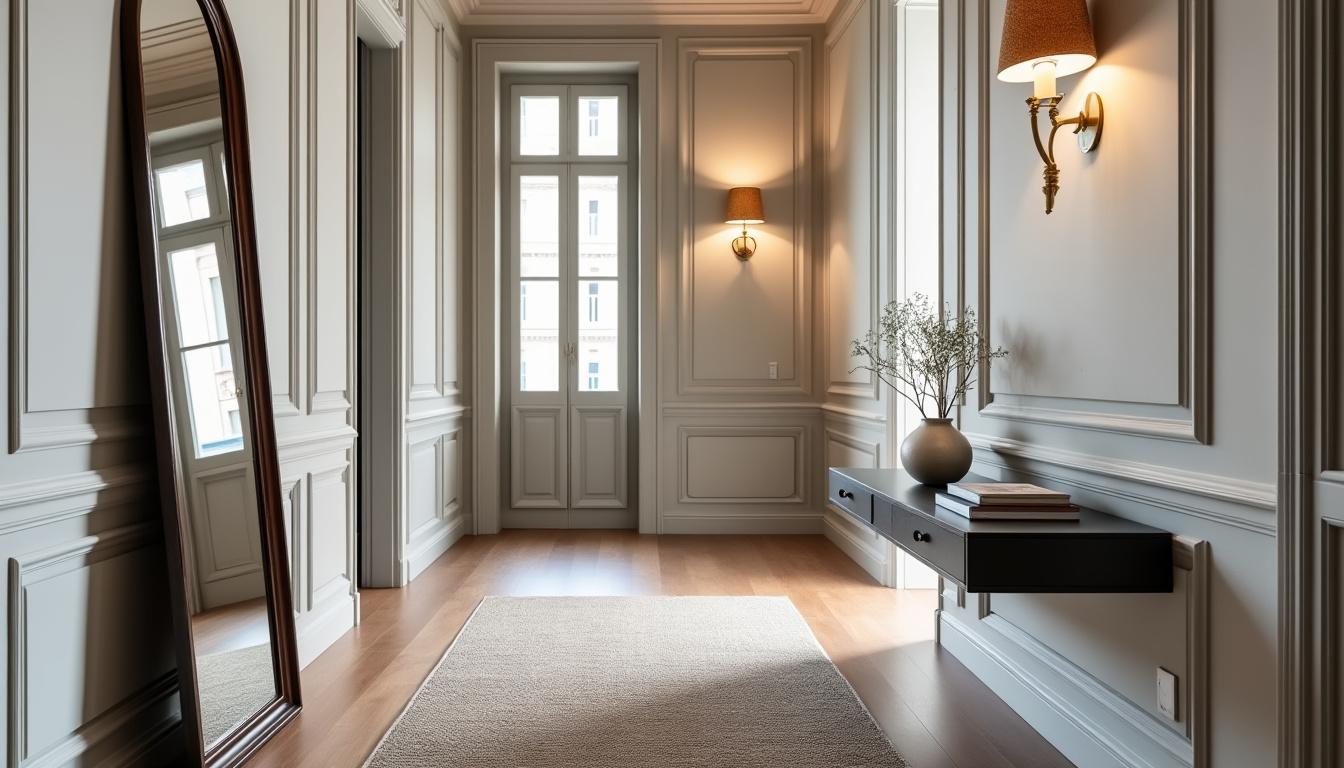 stratégies ingénieuses pour sublimer un couloir étroit 2 découvrez des stratégies ingénieuses pour sublimer un couloir étroit et optimiser cet espace souvent négligé avec style et fonctionnalité.