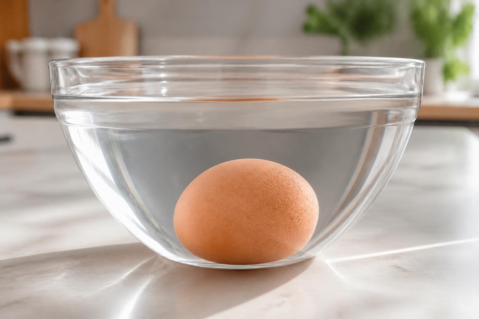 découvrez un protocole simple et rapide pour tester la fraîcheur de vos œufs grâce au test de l'œuf dans l'eau. assurez-vous de leur qualité avant consommation.