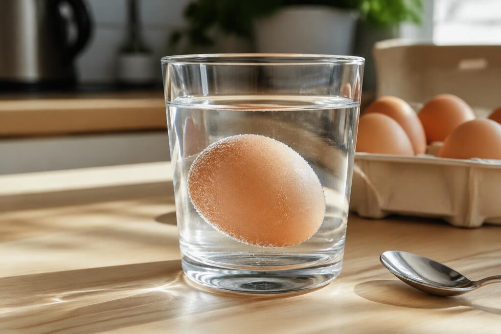 découvrez un protocole simple pour tester la fraîcheur d'un œuf grâce au test de l'œuf dans l'eau, une méthode rapide et efficace à réaliser chez vous.