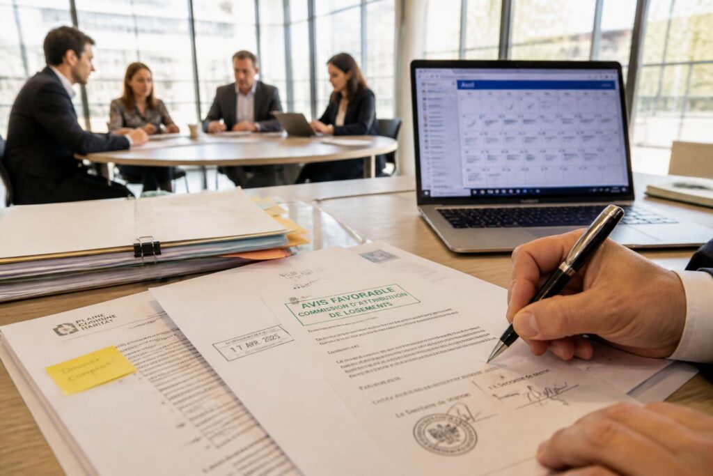 découvrez les étapes suivantes après un avis favorable de la commission d'attribution de logement, les délais à respecter et les démarches à entreprendre pour finaliser votre dossier.