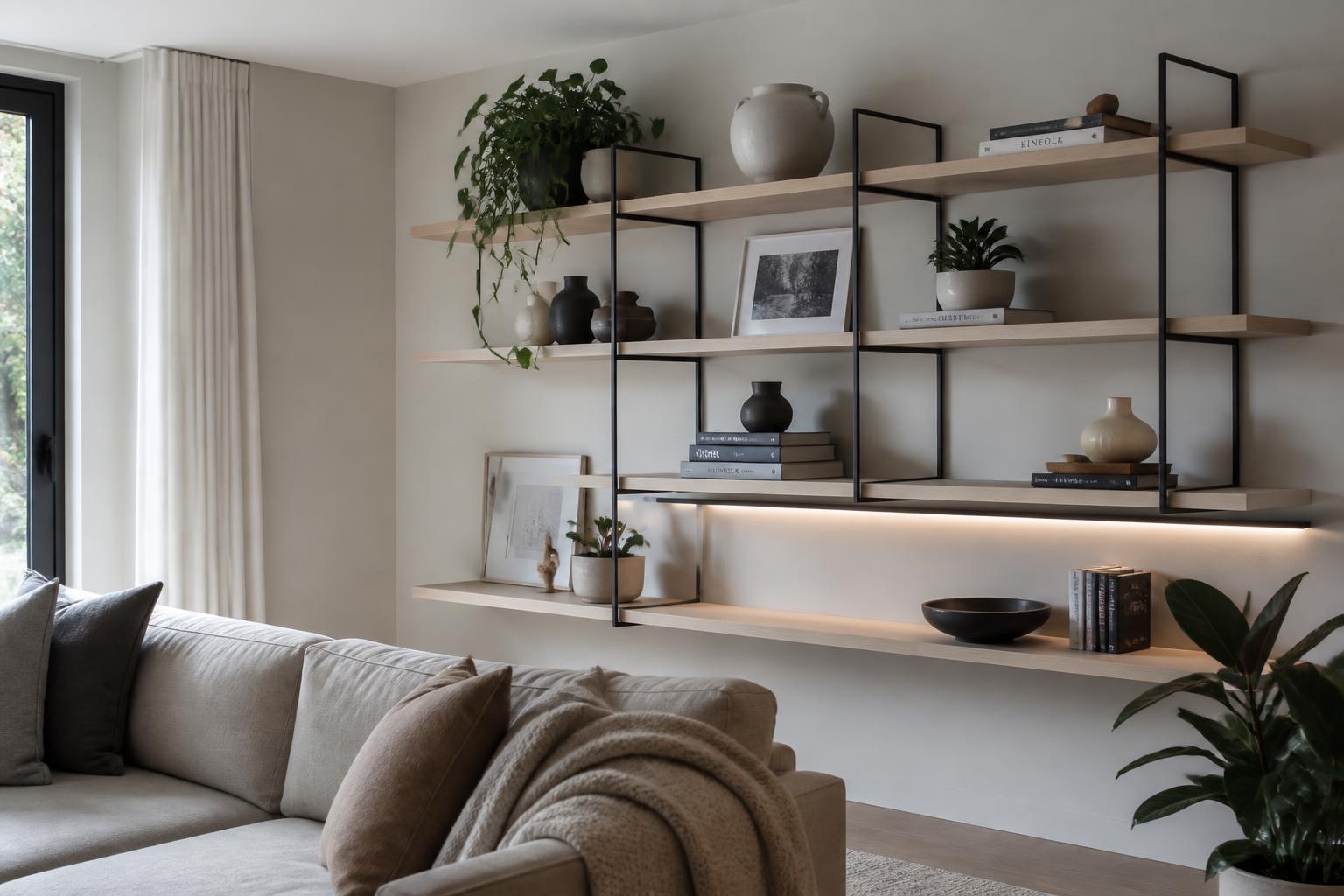 découvrez notre guide pratique pour installer une étagère dans votre salon et sublimer votre mur avec style et fonctionnalité.