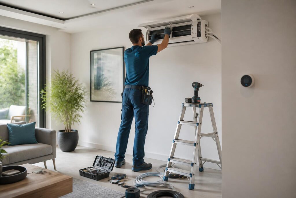 découvrez notre guide ultime pour installer une climatisation réversible efficacement et profitez des aides publiques disponibles pour financer votre projet écologique et économique.