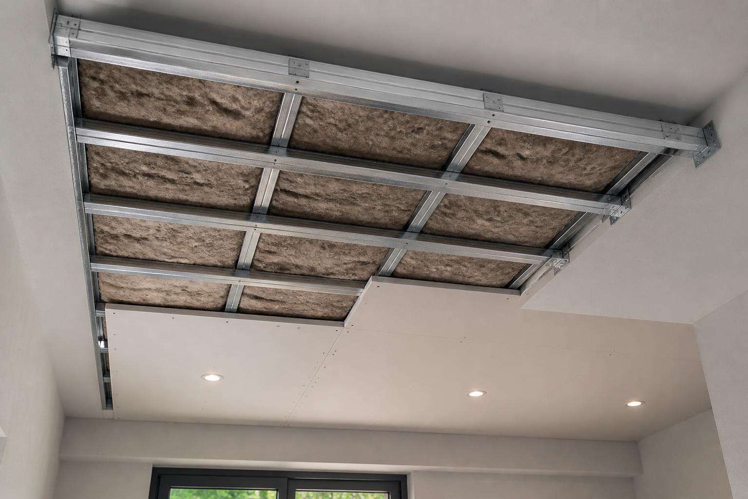 découvrez le principe constructif du plafond autoportant, ses étapes de mise en œuvre ainsi que ses avantages en termes d'isolation acoustique et thermique pour un confort optimal.