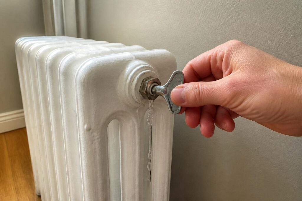 apprenez à purger efficacement votre radiateur en fonte avec notre procédure complète pour améliorer les performances de votre chauffage et garantir un confort optimal chez vous.