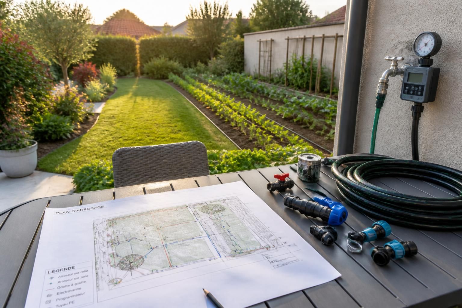 découvrez notre guide complet pour créer votre système d'arrosage automatique étape par étape et facilitez l'entretien de votre jardin en toute simplicité.