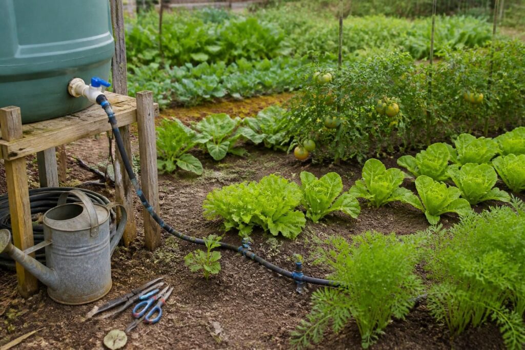 découvrez comment installer un système d'arrosage automatique efficace et économique pour votre potager, sans dépenser une fortune.