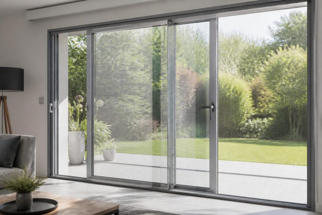 découvrez nos astuces pour bien choisir une moustiquaire adaptée à votre baie vitrée coulissante et profitez d'un intérieur protégé des insectes tout en profitant de la lumière naturelle.