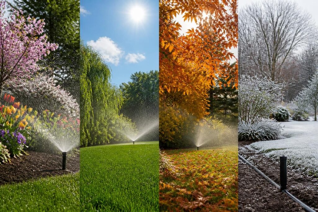 découvrez comment optimiser votre arrosage automatique grâce à notre guide des réglages saisonniers pour un jardin toujours bien irrigué et économe en eau.