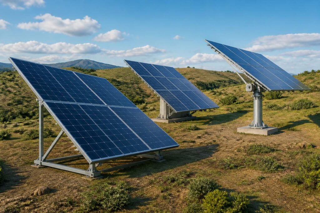 découvrez notre guide complet pour choisir le support de panneau solaire au sol idéal, optimisez l'installation et maximisez la production d'énergie solaire.