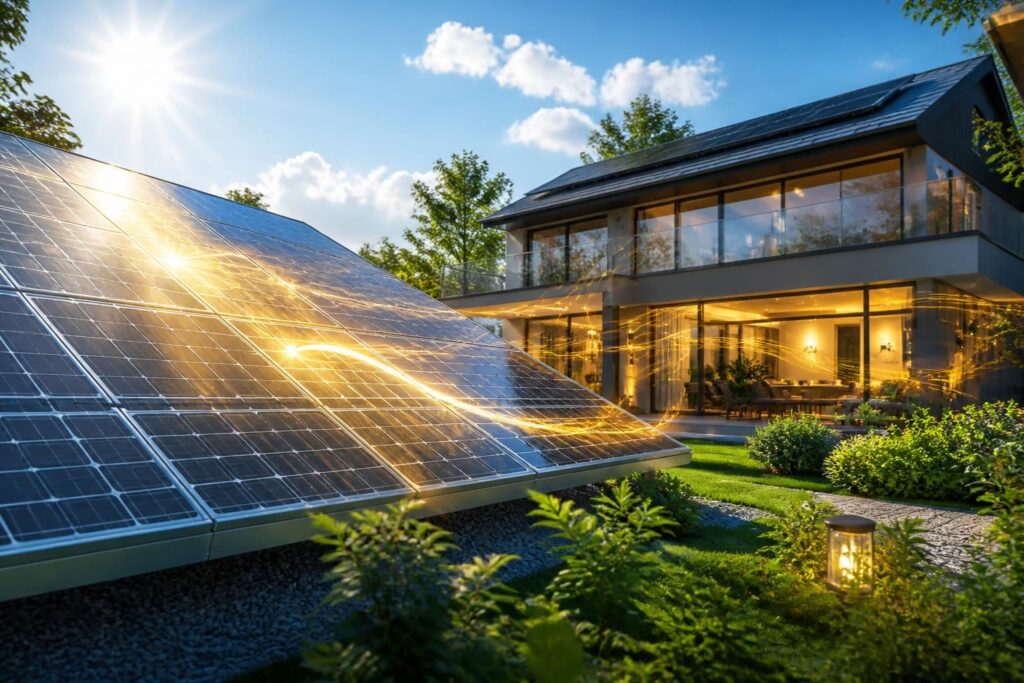 découvrez comment les panneaux solaires transforment l'énergie du soleil en électricité pour éclairer votre quotidien de manière simple et écologique.