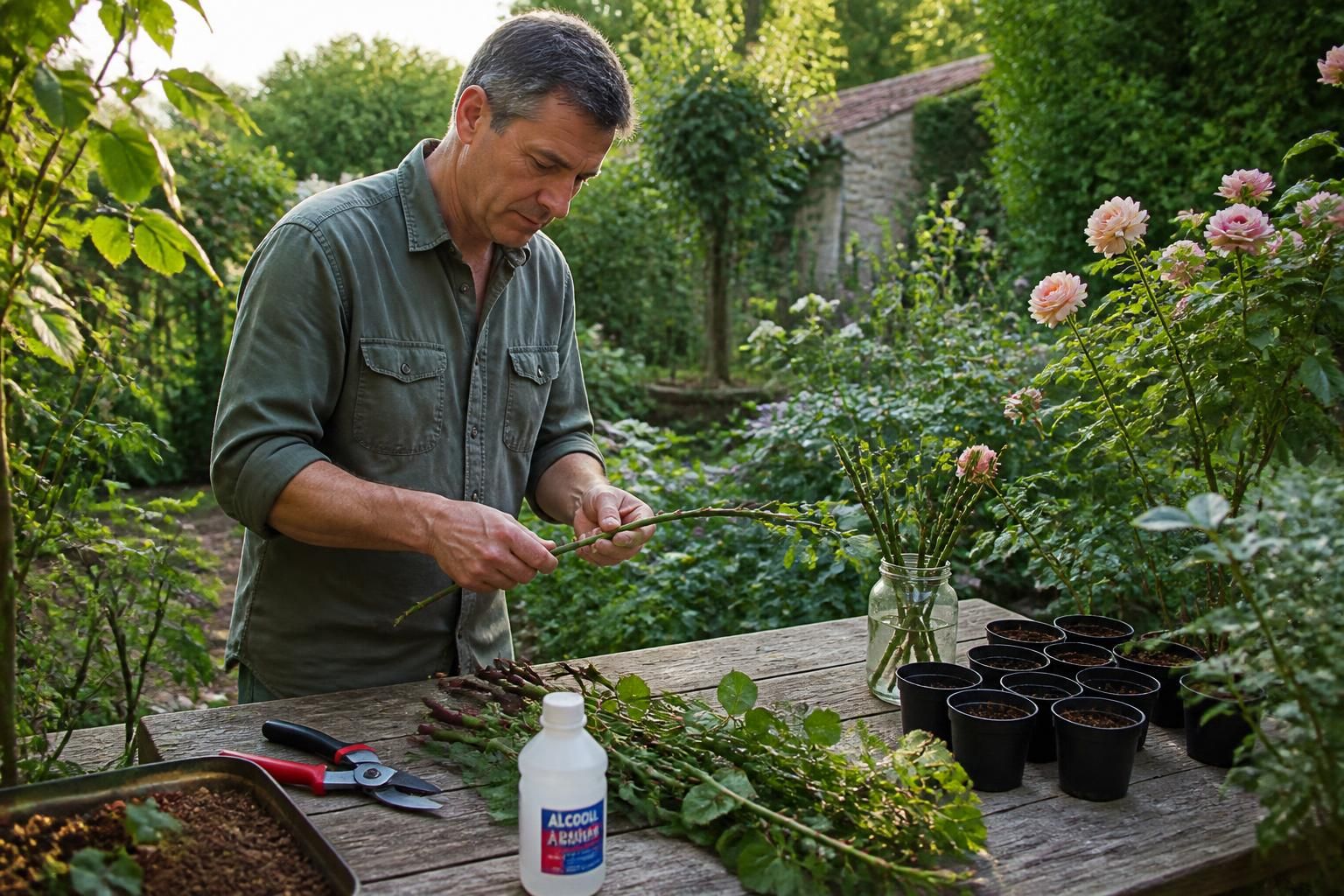 Guide essentiel pour réussir vos boutures de rosiers et assurer leur reprise garantie 2 découvrez notre guide essentiel pour réussir vos boutures de rosiers et garantir leur reprise. astuces pratiques et conseils d'experts pour des boutures de qualité et un jardin fleuri.