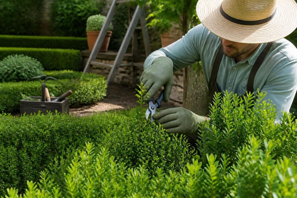 découvrez notre guide essentiel pour tailler vos buis au bon moment et éviter de les abîmer. apprenez les meilleures techniques pour un jardin sain et harmonieux.