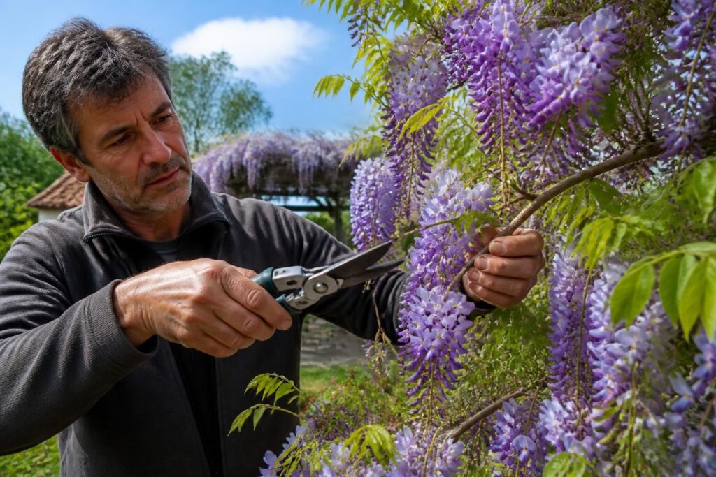 découvrez le guide ultime pour tailler votre glycine au moment idéal et préserver la beauté de ses magnifiques fleurs. suivez nos conseils simples pour un jardin florissant toute l'année.
