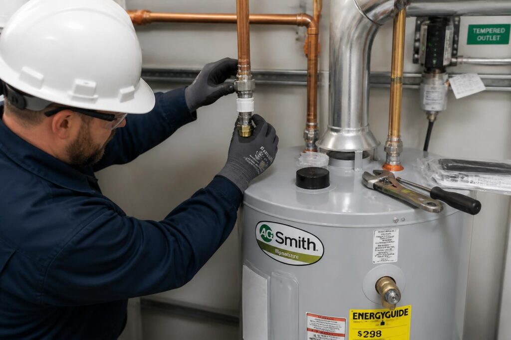 découvrez l'importance de la sécurité en plomberie avec le raccordement diélectrique du chauffe-eau. apprenez à l'installer correctement pour protéger votre installation et garantir son bon fonctionnement.